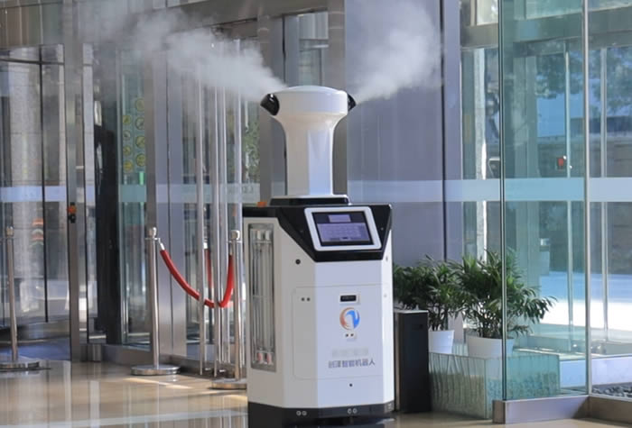 甘肅霧化消毒機器人